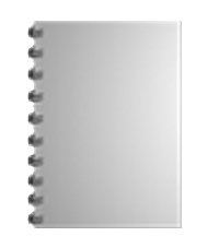 Broschüre mit Metall-Spiralbindung, Endformat DIN A5, 324-seitig