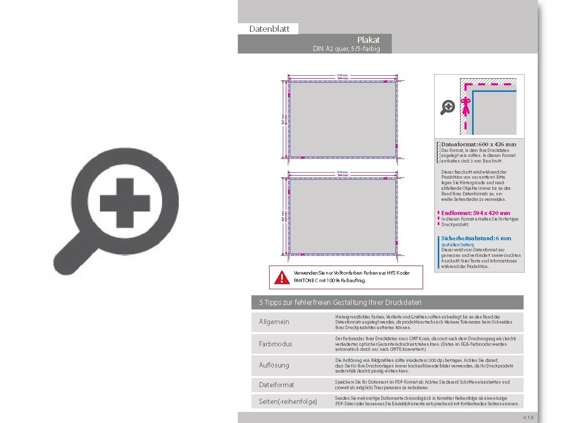 Product Bild plakat_din_a2_quer_(594_x_420_mm)_beidseitig_5_5-farbig_bedruckt_(cmyk_4-farbig_+_1_sonderfarbe_hks_oder_pantone)